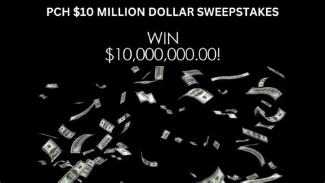 10+ million dollar sweepstakes 2024 most standard