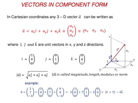 10+ name each vector then write the vector in component form
