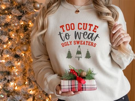 10+ ugly christmas sweater svg free most standard