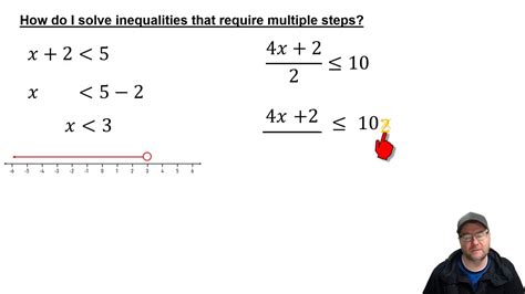 10 2 2 Multi Step Inequalities Mathematics Libretexts One Step Inequalities With Fractions - One Step Inequalities With Fractions