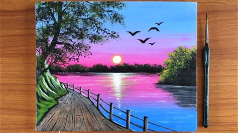 10 Amazing Scenery painting ideas || Best ART HACKS and PAINTING ... - muktibox.com