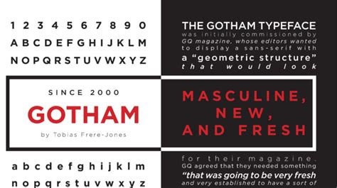 10 Alternative Typefaces to the Ubiquitous Gotham Web Design Ledger