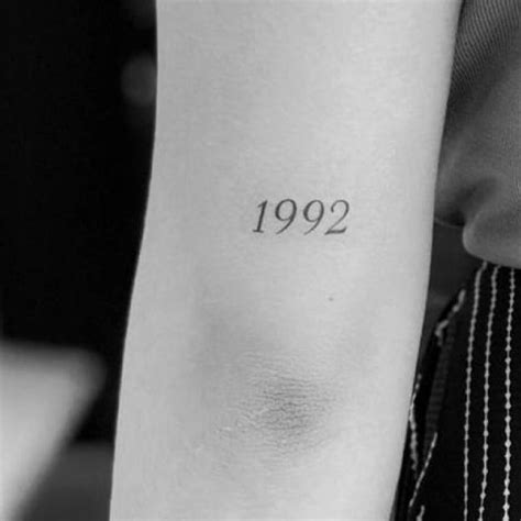 10 Amazing "1992" Tattoo Designs Body Art Guru