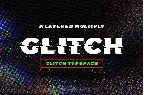 10 Amazing Glitch Fonts for Your Projects Web Design Ledger
