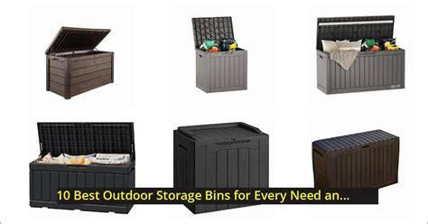 10 Best Outdoor Storage Bins for Every Need and … - raincitystudios.com