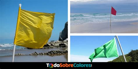 10 Banderas de colores que pueden estar en las playas