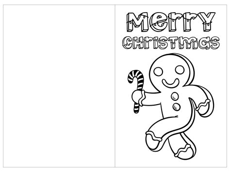 10 Best Cute Christmas Cards Free Printable Quarter Fold