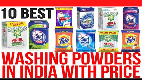 10 Best Detergent for Washing Machine in India - CleanSpoof