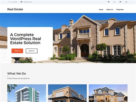 10 Best Free Real Estate WordPress Themes 2024 - wpshopmart