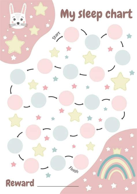 10 Best Images of Sleep Sticker Chart Sleep Reward Chart, Sticker