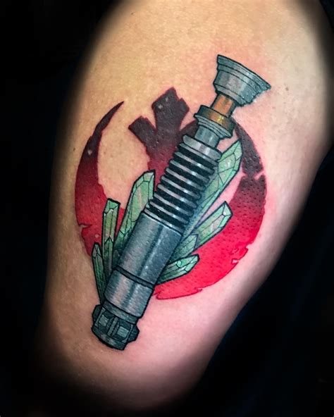 10 Best Lightsaber Tattoo Ideas You Have To See To Believe! in 2023