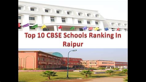 10 Best List of Cbse School in Raipur Chhattisgarh