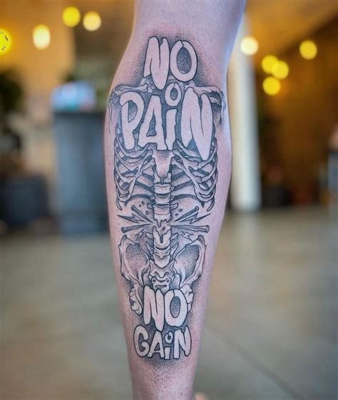10 Best No Pain No Gain Tattoo Ideas That Will Blow Your Mind