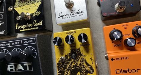 10 Best Overdrive Pedals For Metal (With Demos) 2024