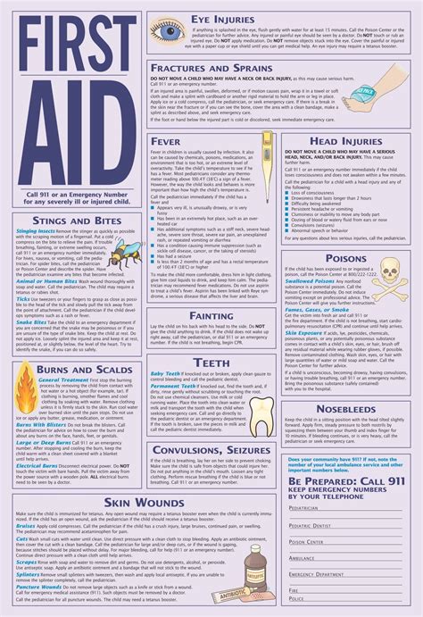 10 Best Printable First Aid Poster Printablee Com