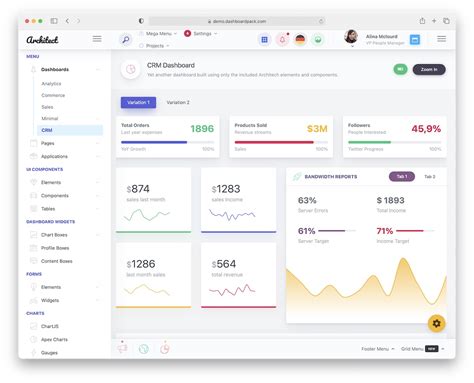 10 Best React Admin Dashboard Templates 2020 Colorlib