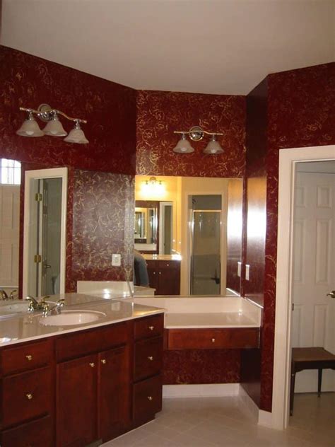 10 Burgundy Bathroom Ideas 2024 (the Price Add-On …