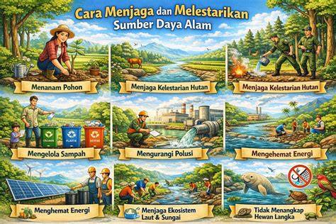 10 Cara Melestarikan Sumber Daya Alam - raincitystudios.com