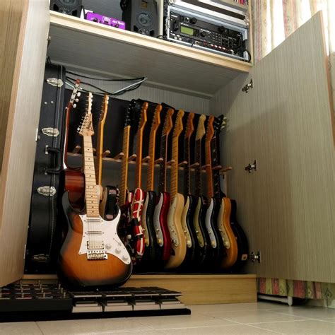 10 Clever Guitar Storage Ideas Storage Hacking