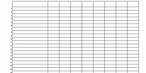 10 Column Worksheet Excel Template Askworksheet