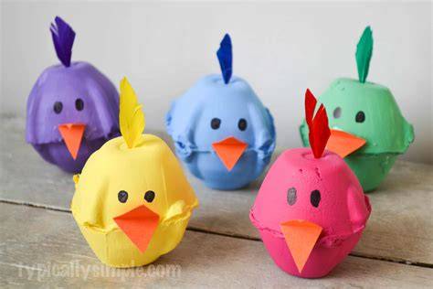 10 Easy Recycled Egg Carton Crafts For Easter - Moral … - raincitystudios.com