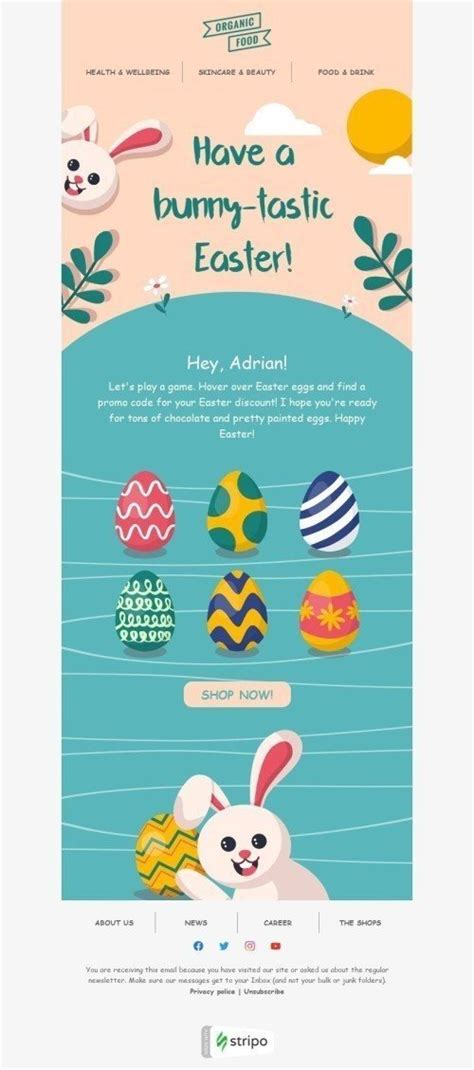 10 Easter Email Templates Free Easter HTML Email Template