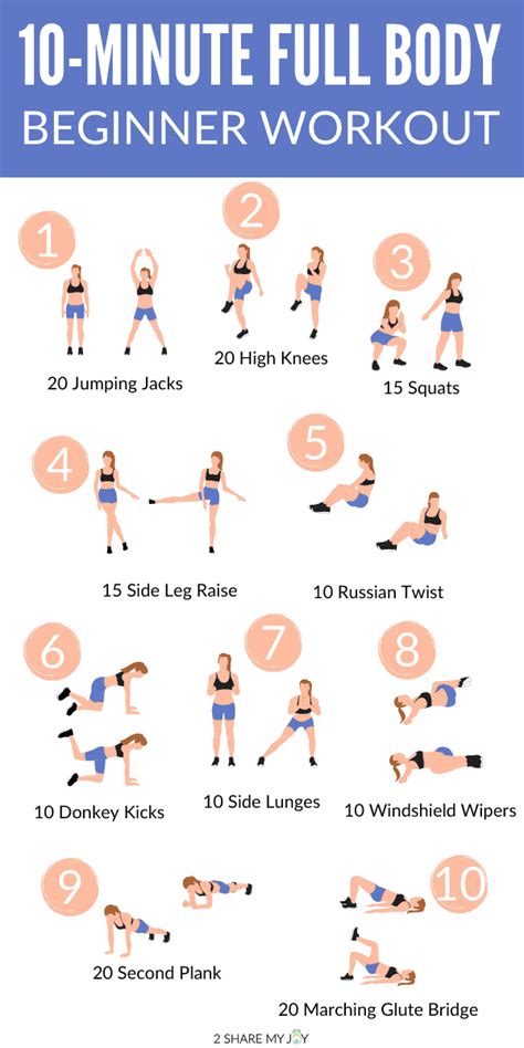 10 Easy Workouts for Beginners