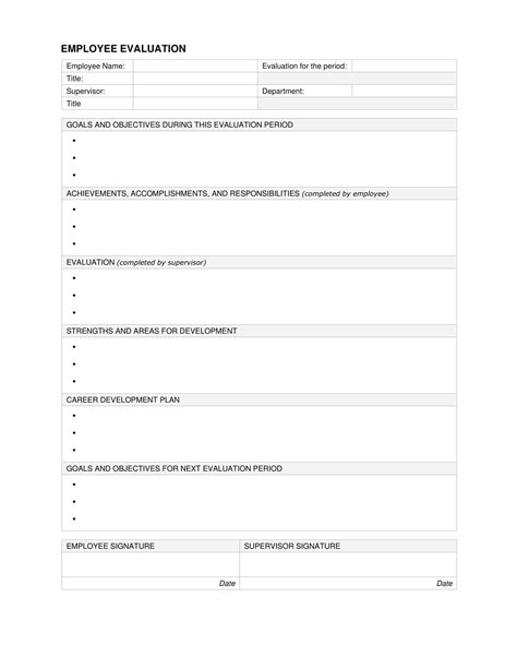 10 Employee Write Up Form Printable Ideas Employee Evaluation Form Employee Form