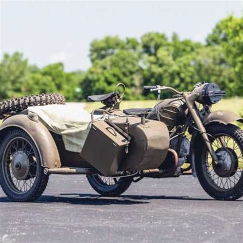 10 Fearsome Motorcycle Sidecar Rigs From World War Two!