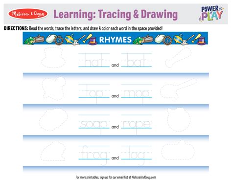 10 Free Printables To Help Kids Spell Read And Write Different Words Melissa Doug Blog