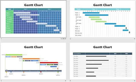 10 Free Project Management Infographic Templates – Gantt Chart