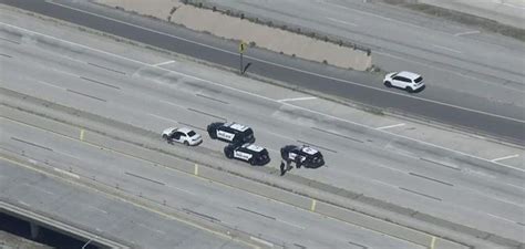 10 Freeway shut down in East Los Angeles after pursuit ends in police shooting