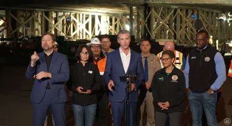 10 Freeway to fully reopen next Tuesday at latest, Gov. Newsom says