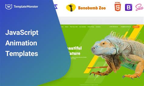 10 Full Javascript Animation Templates 2021