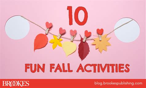 10 Fun Fall Activities that Support Young Children’s Development