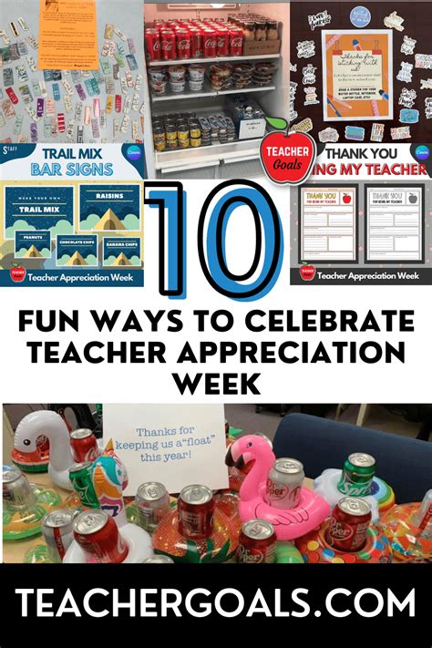 10 Fun Ways to Celebrate Teacher Appreciation Week