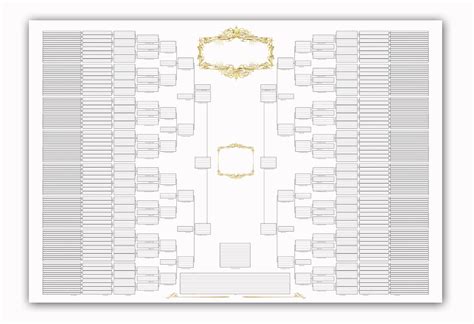 10 Generation Family Tree Chart