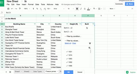 10 Google Sheet Beginner Tips! YouTube
