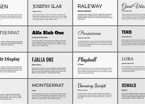 10 Great Google Font Combinations For Your Next Design Project Vrogue