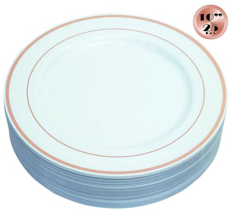 frutle paper plates 10 inch heavy duty - disposable paper plates  -composable large paper plates bulk eco