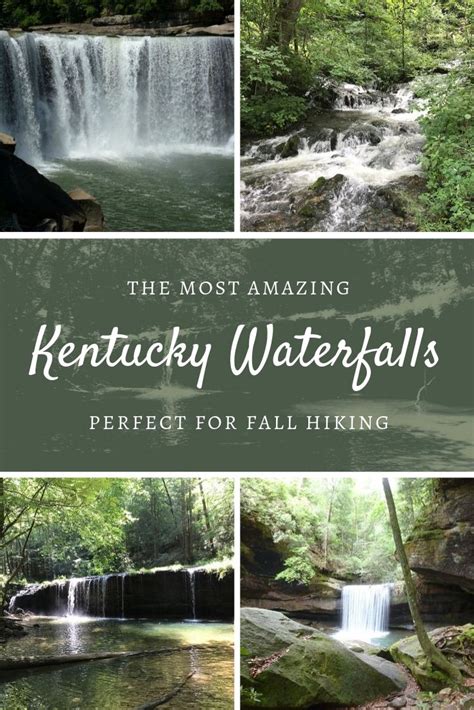 10 Kentucky Scenic Waterfall Hikes - State by State Travel