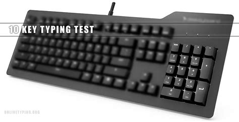 10 Key Typing Speed Test – Free Internet Online Ten Key Testing