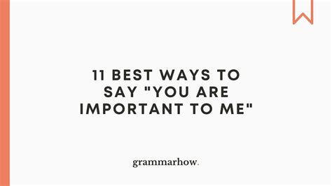 10 Life-Changing Ways To Say You