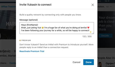 10 LinkedIn Connection Request Message Templates