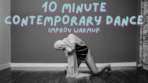 10 minute guided contemporary dance improvisation | ALL levels - muktibox.com