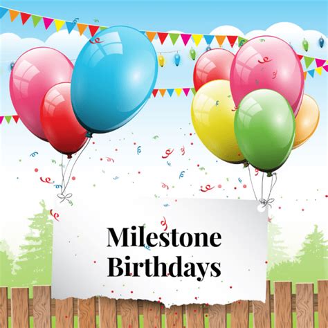 10 Milestone Birthdays in May