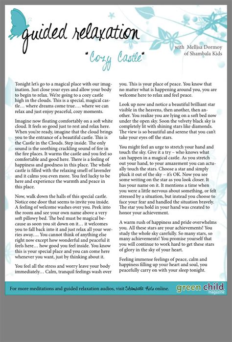 10 Minute Guided Meditation Script Pdf Yoiki Guide