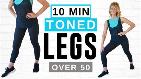 10 Minute Legs Workout For Women Over 50