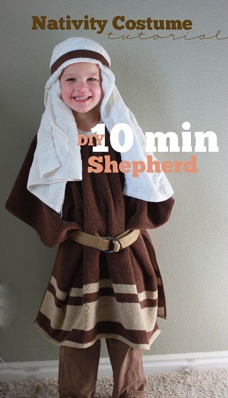 10 Minute Nativity Shepherd Costume - Nativity …