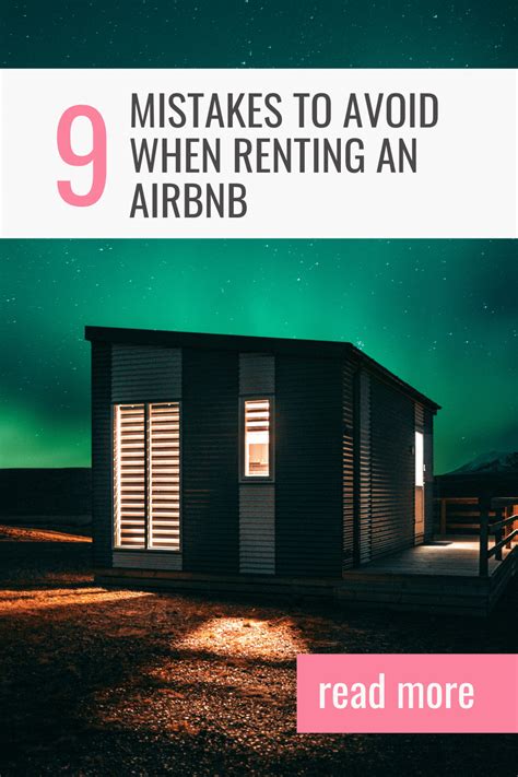 10 Mistakes to Avoid When Renting an Airbnb for the First Time